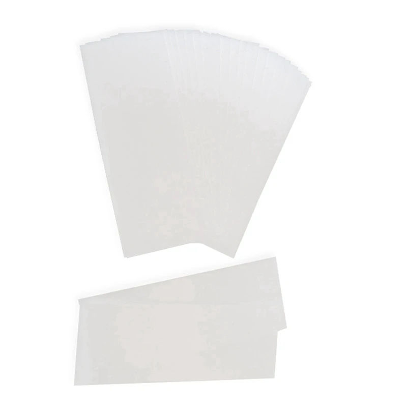 X17A 2025 جديد-دمية الشمع 400 قطعة أوراق إزالة الشعر قماش غير منسوج للوجه الرقبة الذراع الساق الجسم إزالة الشعر ورق شمع أدوات التجميل