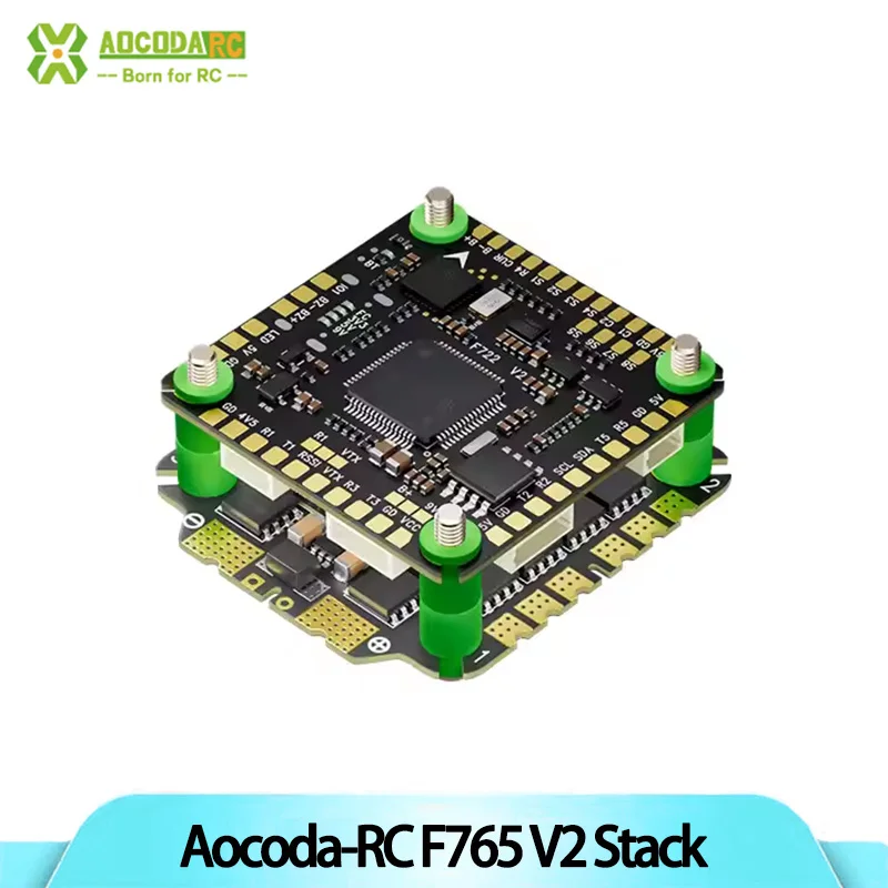 

Aocoda-RC F722 V2 Flight Controller & 3065 AM32 65A 4in1 ESC Combo 30x30mm 3-6S for FPV Freestyle Drone