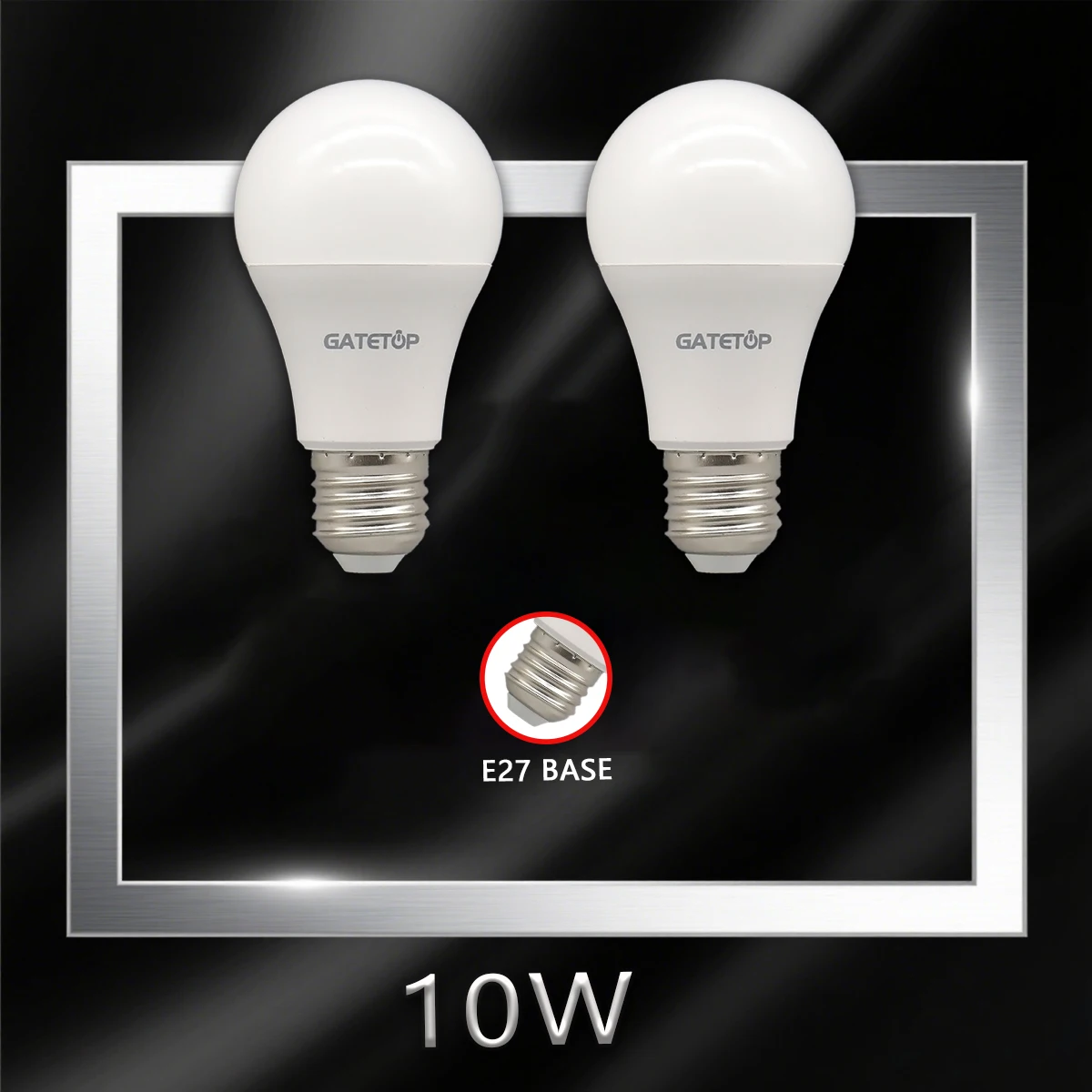 

1-10PCS LED Bulb Lamps 10W RA80 E27 Light Bulbs AC 110V 220V Warm Lighting Daylight for Home Derection Hight Quality Lamps