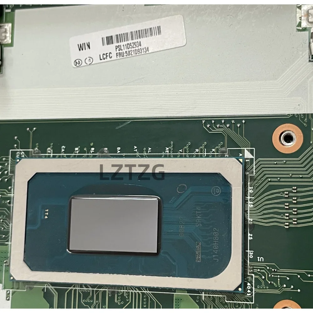 NM-D552 Voor Lenovo ThinkPad P15V Gen2 Laptop Moederbord CPU I7-11850H RTX A2000 FRU 5B21D93134