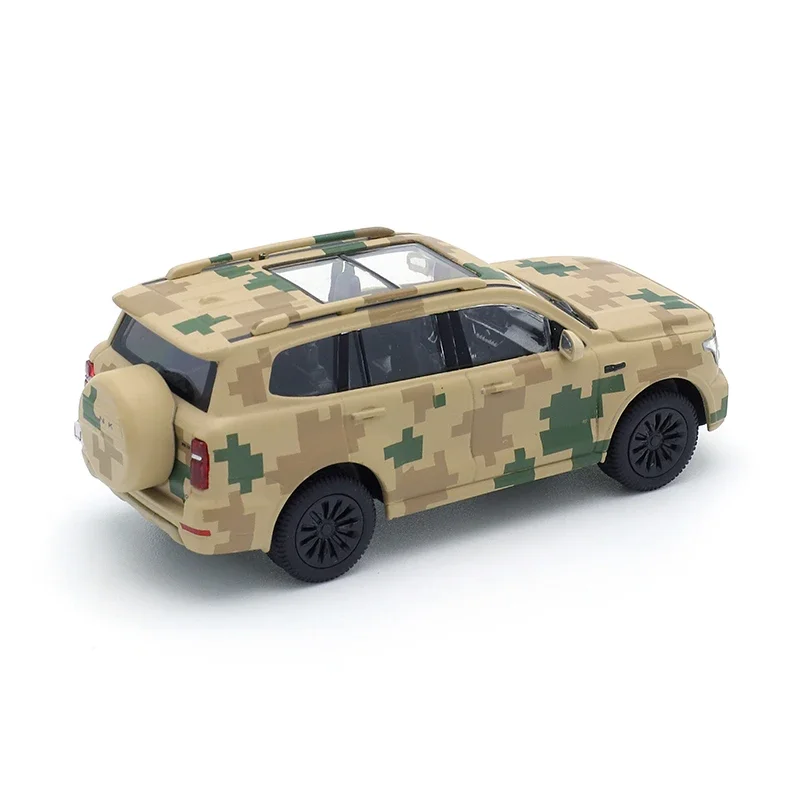 XCARTOYS-Alloy Die-Cast Car Model, Toy Tank, 500 Sport Edition, Areia Cor, Camuflagem Digital, Brinquedo para Crianças, Presente de Natal, Meninos, 1, 64