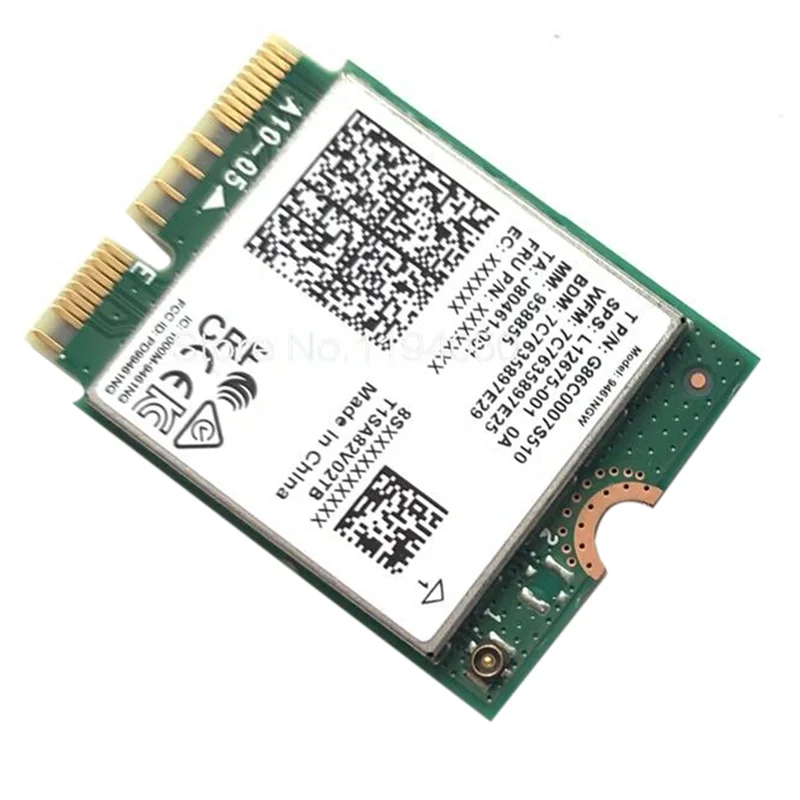 New For Intel 9461NGW WiFi Card AC 9461 2.4G/5G Dual Band 802.11AC M2 Key E CNVI Bluetooth 5.0 Wireless Adapter