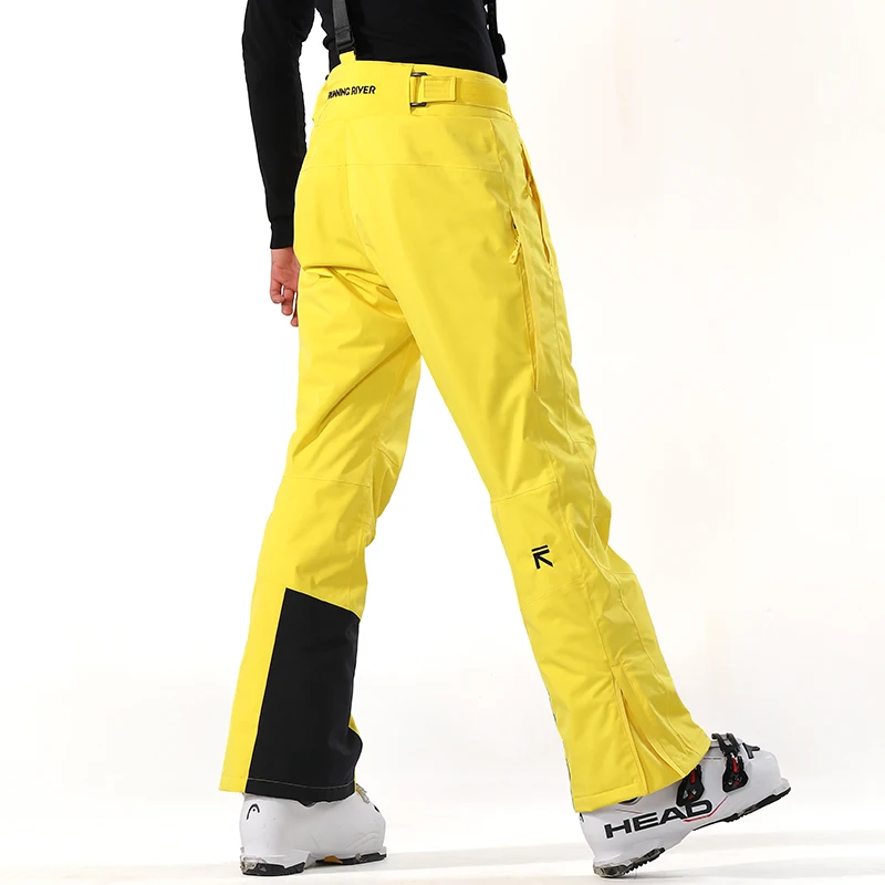 RUNNING RIVER Brand Men Winter Ski Pants With Shoulder Straps Snow Pants For Skiing For Man Sports Pants 4069