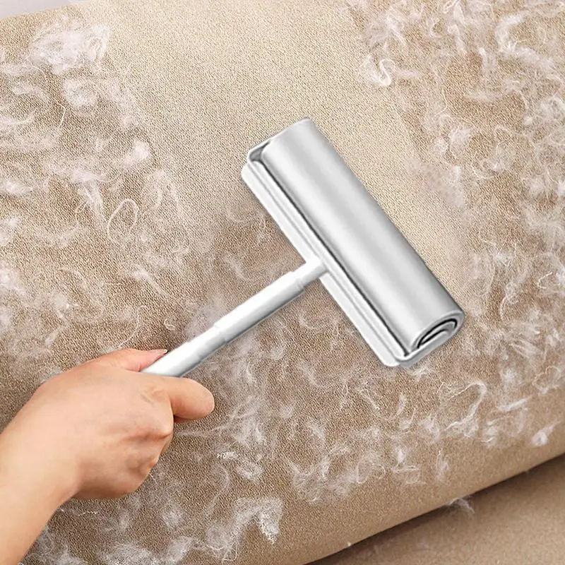 Clothes Lint Remover Extended Handle Lint Remover With Comfortable Grip Fuzz Remover Lint Scraper For Wood Floors Tiles Carpets