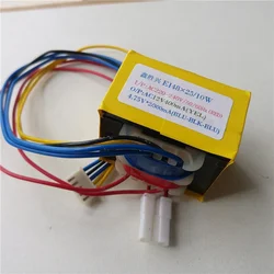 10W EI Transformer 220V To 12V 0.4A 4.75V-0-4.75V 0.3A EI48*25 for Galanz Air Conditioning 4824E-KDB-11A Power Transformers