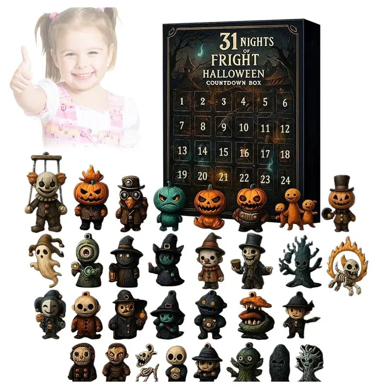 

31 ночь страт, ночь ужасов на Хэллоуин, слепая коробка, модный подарок, трансграничная игрушка и хобби, слепая коробка