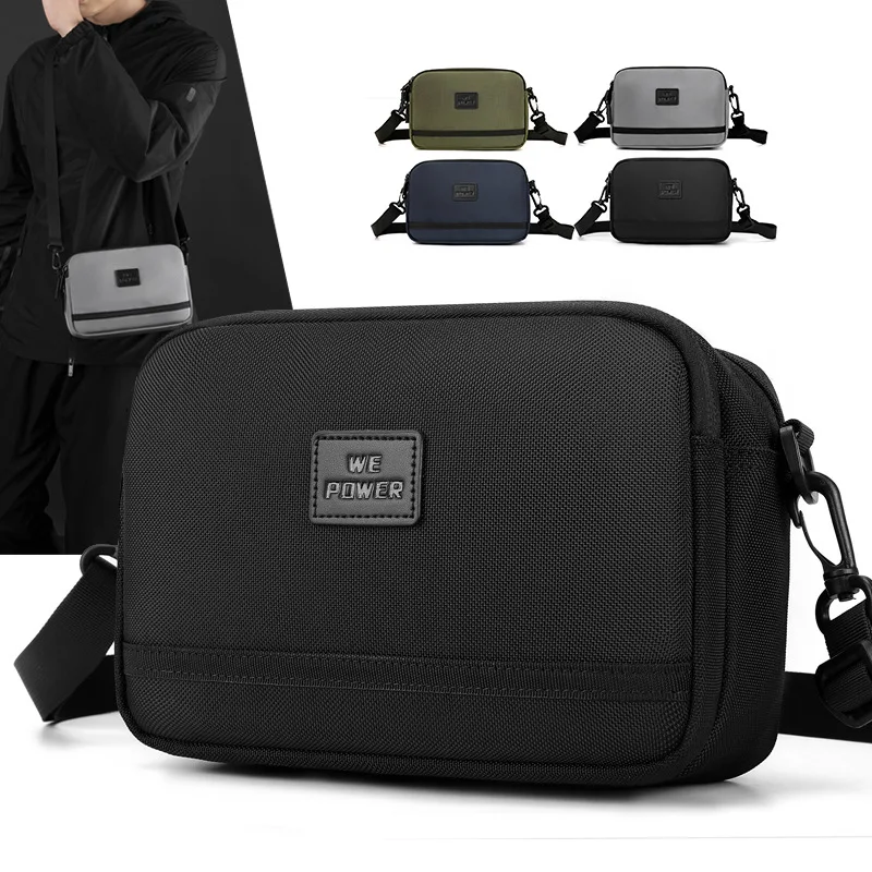 

Портативная велосипедная носимая поясная сумка, мужской спортивный повседневный комбинезон через плечо, водонепроницаемая сумка через плечо