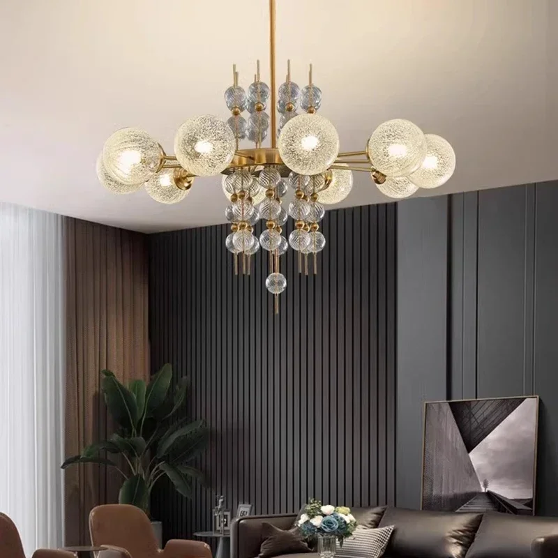 

Modern Stair chandelier Nordic light luxury simple Ceiling lamps hanging light led chandeliers for the living room indoor light