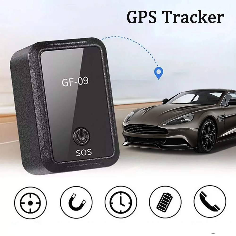 

Hot 2G Magnetic GF09 GSM GPS Tracker Real Time Tracking Locator-Device Mini Real Time Car Locator Tracking Device Dropshipping