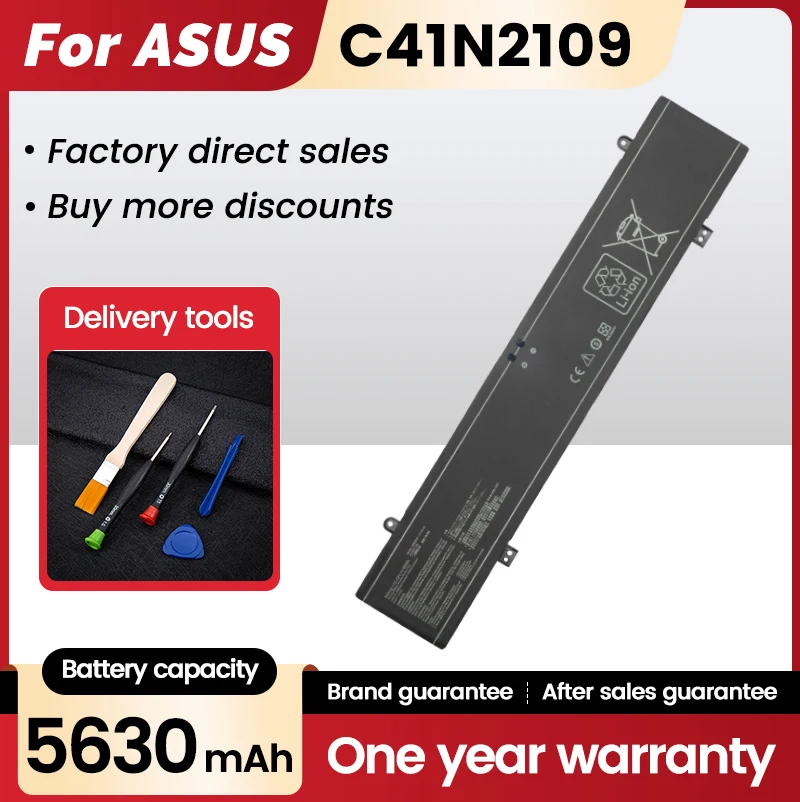 90WH C41N2109 Laptop Battery For ASUS ROG Zephyrus M16 GU604VZ-N4004W STRIX G18 G634 G814JV-N6034W GV601RM 15.52V with Toolkits