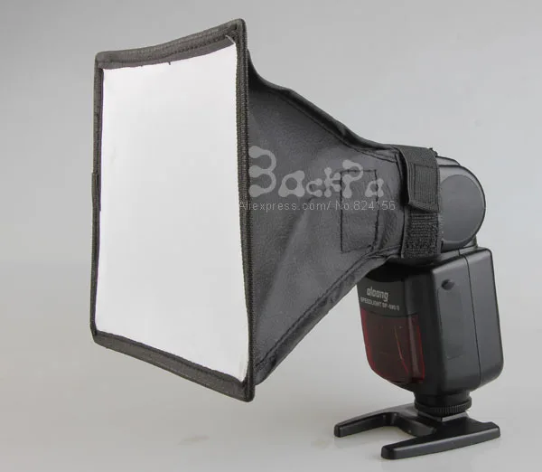 50pcs Universal studio Diffuser Softbox 15x17cm For Hot Shoe Speedlight Yongnuo Godox YN-560 III 430EX 580EX II 600EX-RT SB600