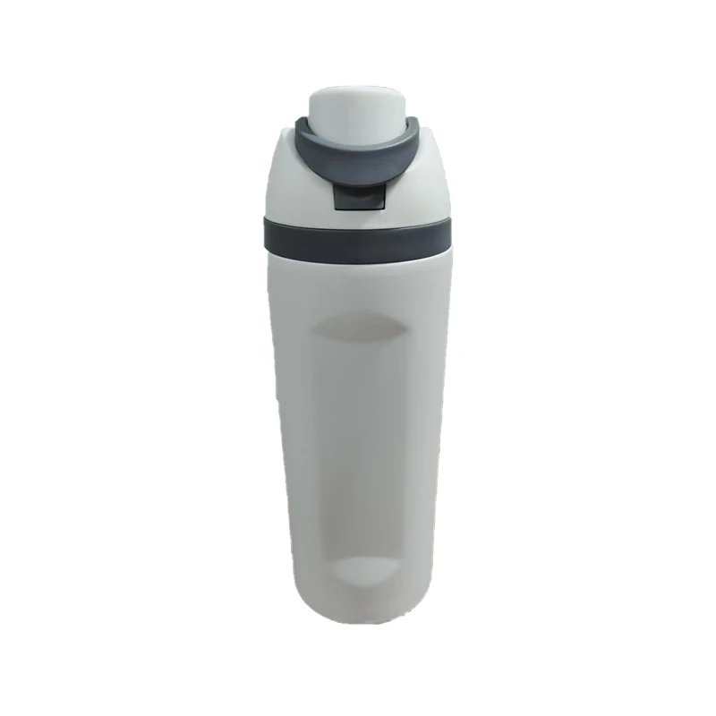 JUSTINLAU Draagbare 19/24/32oz Thermosbeker Vacuümfles Fruitmok Riemfles RVS Reistuit Warm & Koud Houdende Waterfles