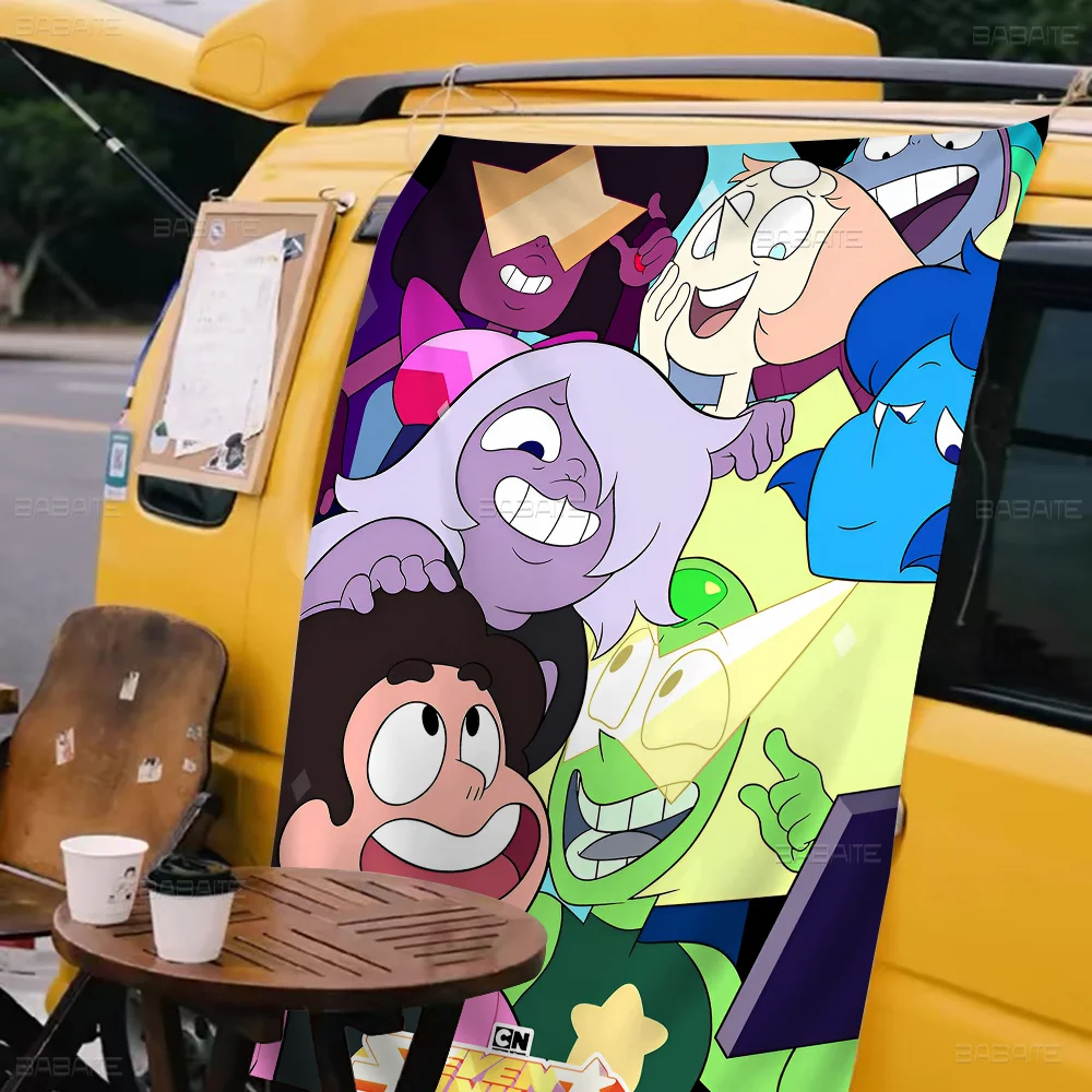 

Steven Universe Art High End Quality Banner Printing Artistic Atmosphere Style Camping Flag