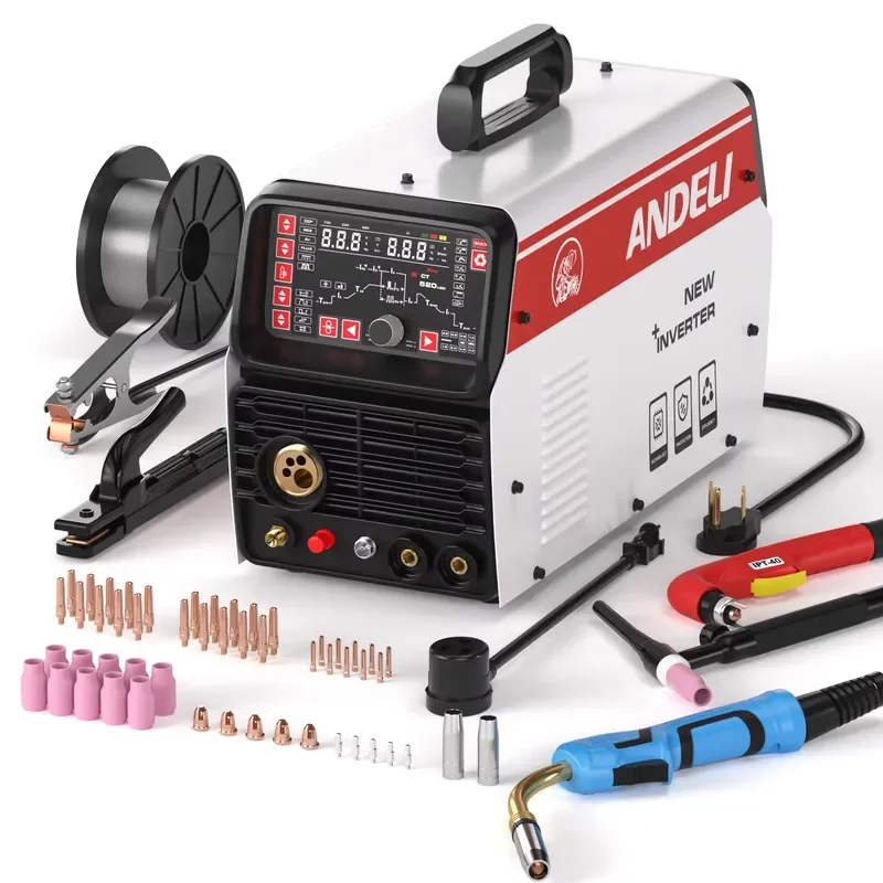 ANDELI MCT-520LED for 110V 220V LED 5 in 1 Multi-Function Aluminum Welding Machine — купить у AliExpress WW