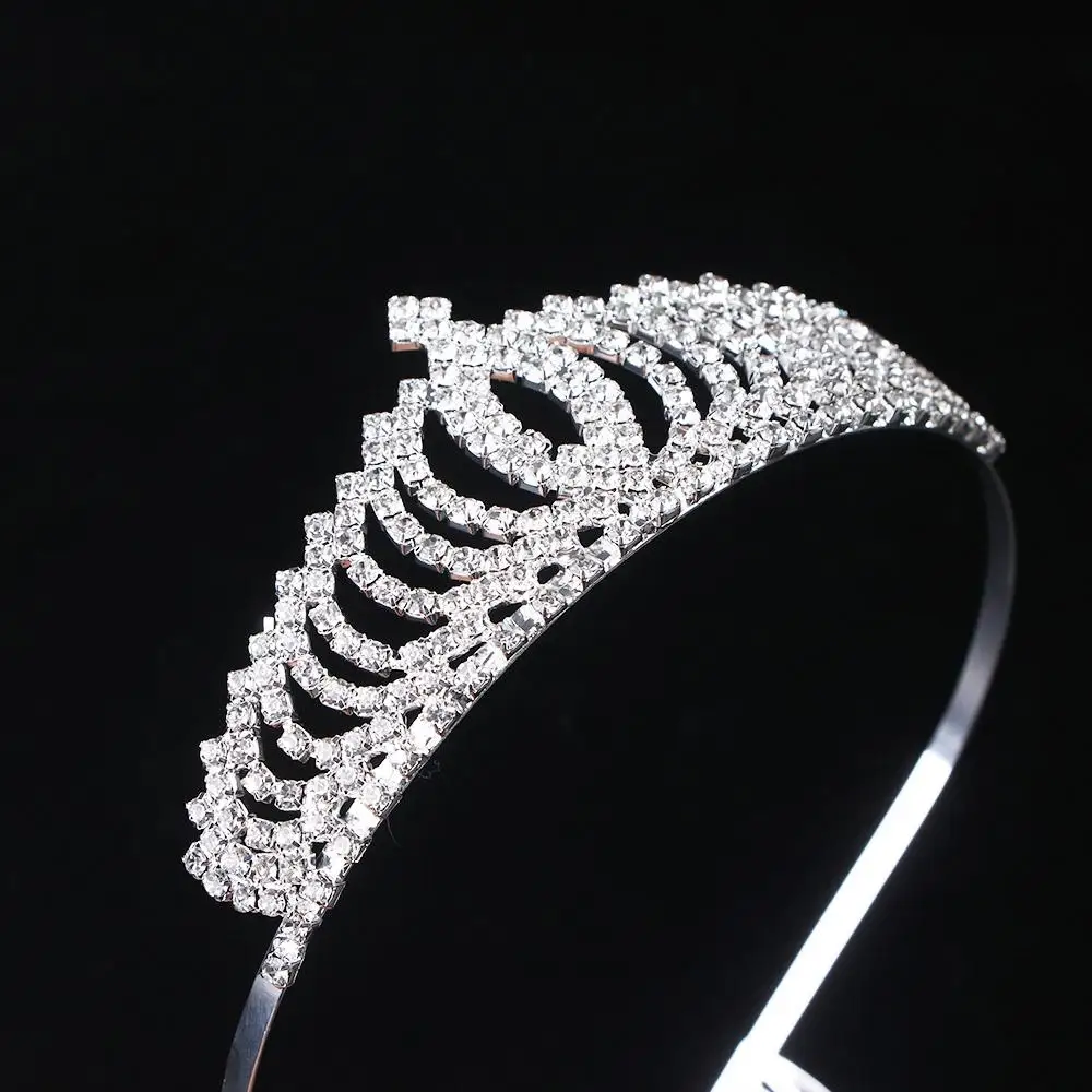 

Good Quality Fashion Girl Hair Clips Hair Accessories Hair Clasp with Comb Headband Hair Hoop Headwear Princess Diamond Crown