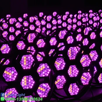 YUER LED Flash lumière rétro 7x50 w scène fête décoration Bar Club stroboscope Dj Disco stroboscope RGB effet de lavage équipement d'éclairage