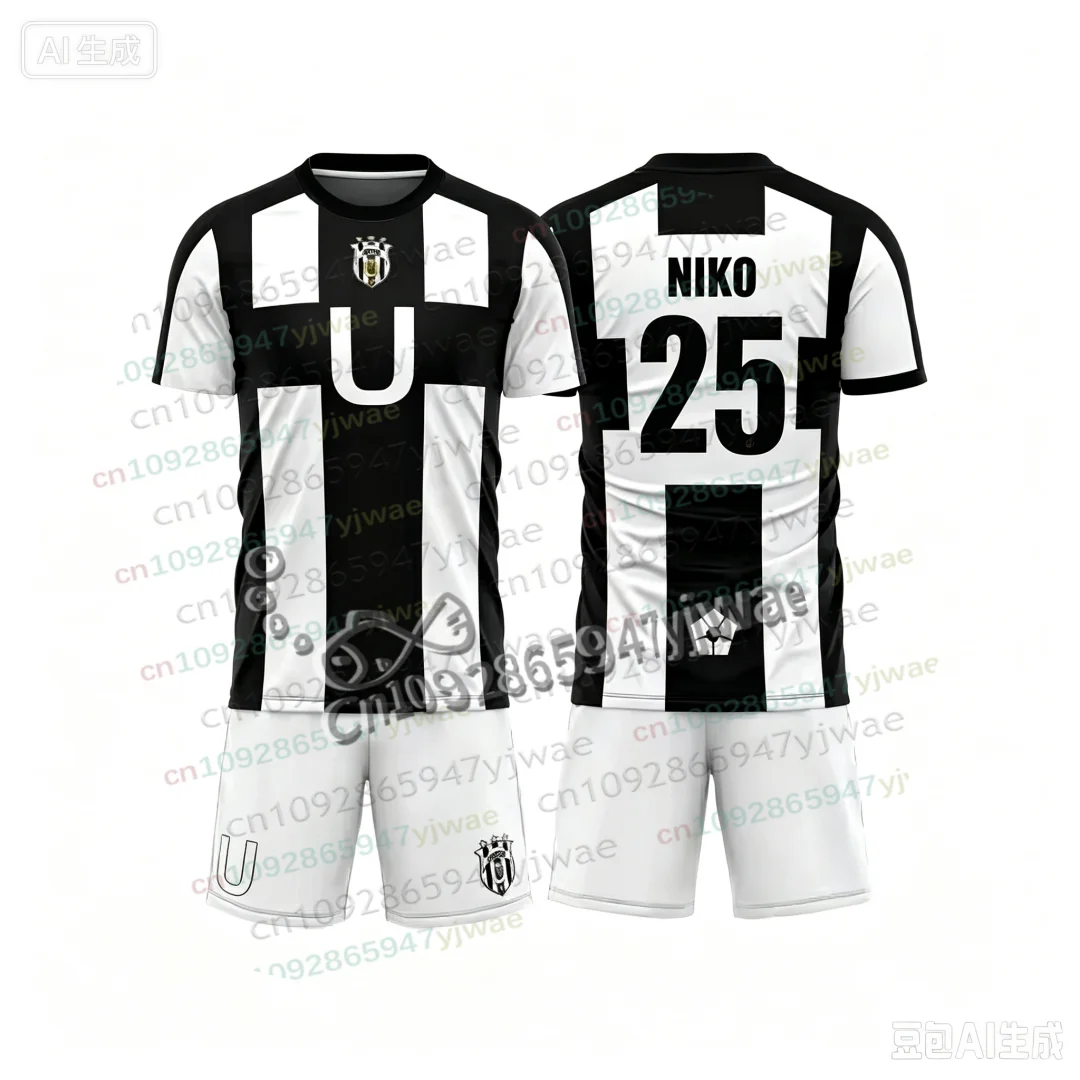 Blue Lock Ubers Sportwear Cosplay-Uniformen Barou Aiku Lorenzo T-Shirt Shorts Unisex Uber Streetwear Erwachsene/Kinder T-Shirt 2-teiliges Set – Detail 4