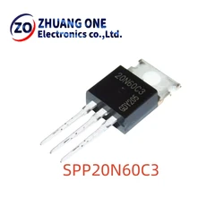 5 unids/lote SPP20N60C3 TO220 20N60C3 TO-220 SPP20N60 nuevo y original IC