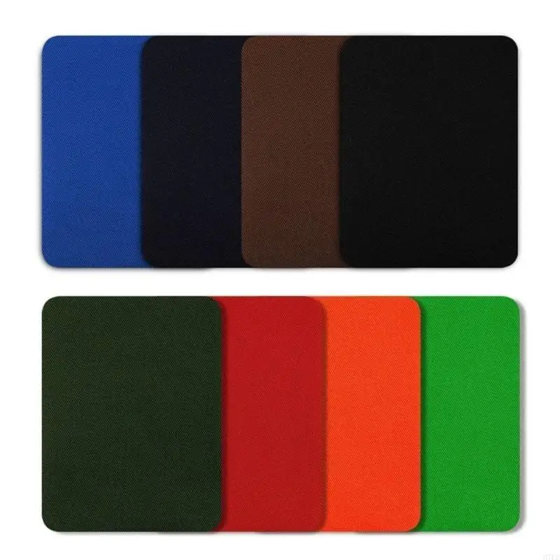 Łata prostokąta łokcia i kolan do szybkich i stylowych napraw na kurtkach koszuli i dżinsów Zestawy do naprawy odzieży H7EF