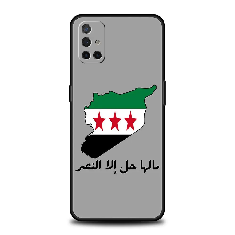 Phone Case For OnePlus 12 11 10 9 Pro 9T 12R 10R 9R 9RT 10T 8T 8 7 6T 7T Nord 2T CE 2 5G N200 N10 N100 Cover Syria flag