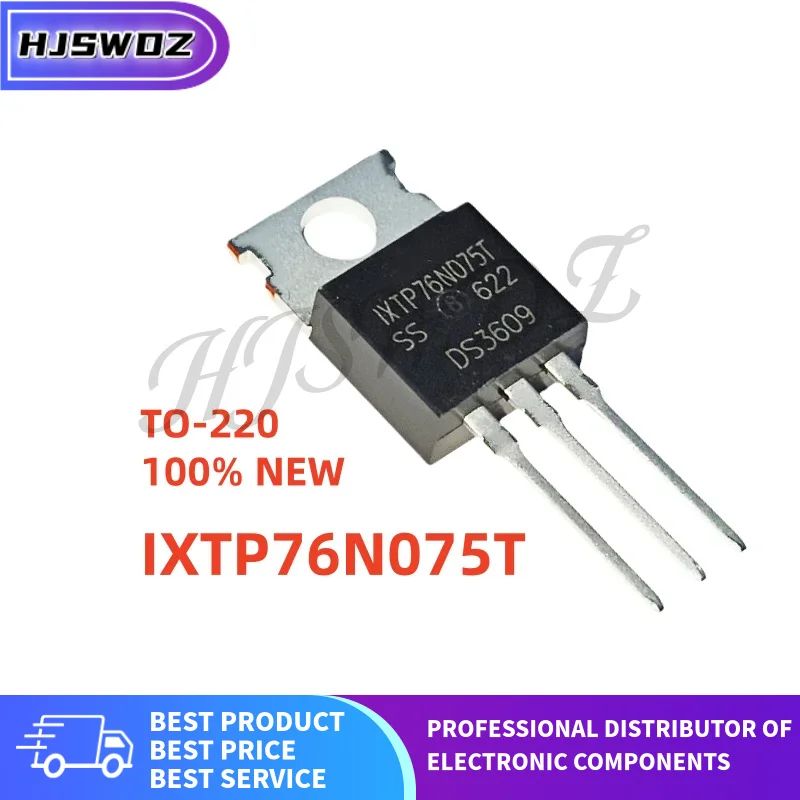 10Pcs Brand New IXTP10P50P IXTP02N50D IXTP120P065T IXTP76N075T IXTP300N04T2 IXTP08N100D2 IXTP60N10T IXTP56N15T TO-220