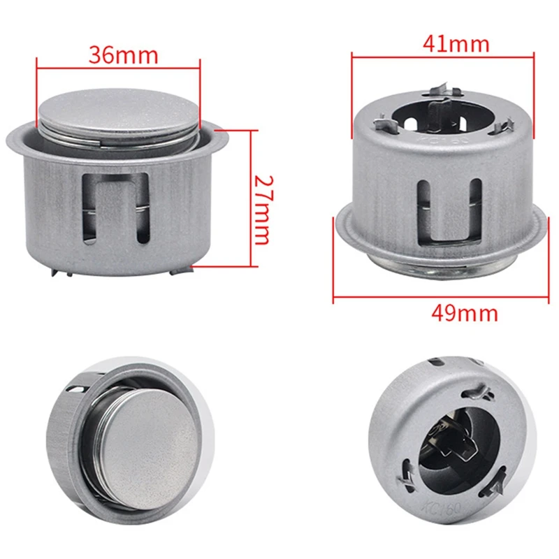 10Pcs Temperature Limiters Magnetic Controllers Center Thermostat for Auto Electric Rice Cooker 250V 15A