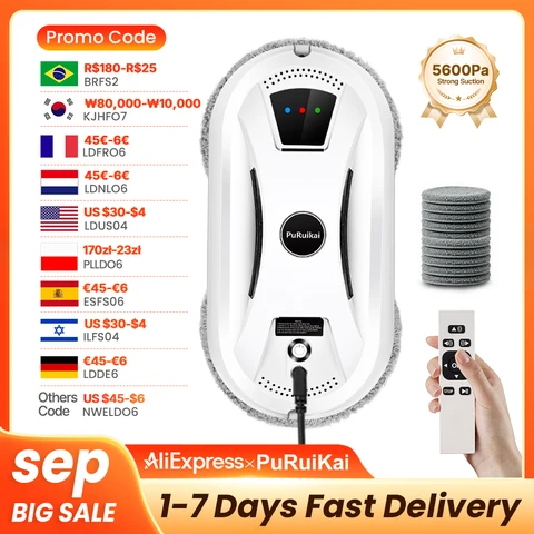 Slim Robot Window Cleaner