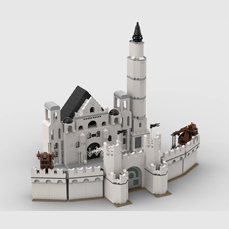 Blocos de Montar MOC de Filme Popular, Cenário de Filme, Arquitetura Urbana, Tecnologia Modular, Brinquedo de Montar, Presente de Feriado para Crianças