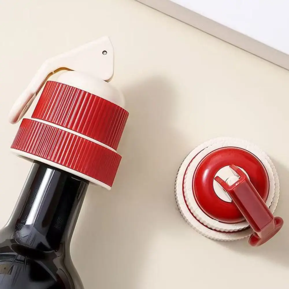 

Leak-proof Wine Stopper Universal with Time Scale Record Beverage Preserver Keep Wine Fresh Reusable Champagne Sealer