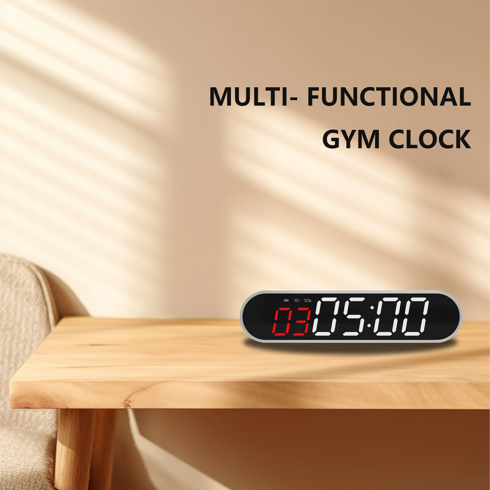 Sport Training Timer Loop Timer Suitable for Various Fitness Training Learning Timed Rest