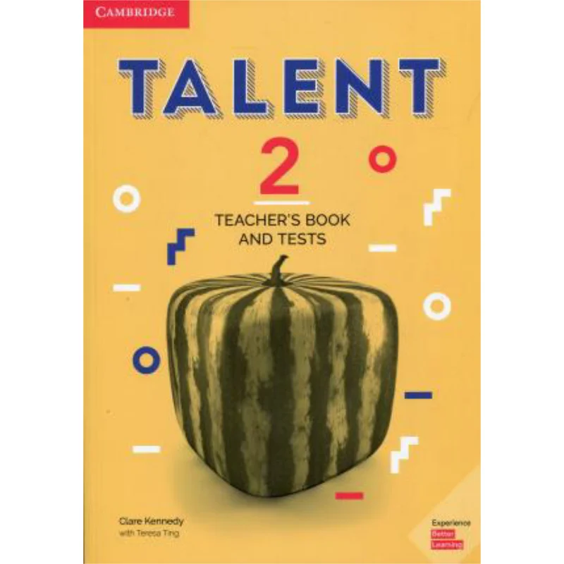 

Talent Level 2 Teachers Book And Tests Clare Kennedy And Teresa Ting Cambridge University Press 9781108468091 Book