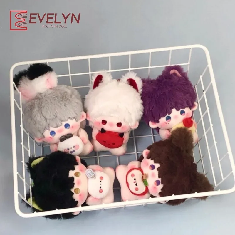 Evelyn 10 ซม.ตุ๊กตาPlush LoveและDeepspace Sylus Rafayel Zayne Xavier Calebน่ารักผ้าฝ้ายตุ๊กตาPlushของเล่นจี้ของขวัญ