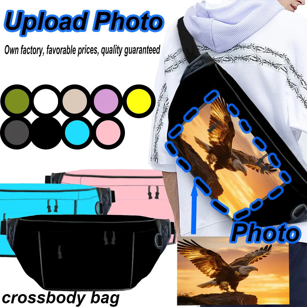 

Сумки через плечо на заказ, сумки через плечо, нагрудные сумки, высокое качество, памятные, дизайн уникального подарка для друзей, семьи.