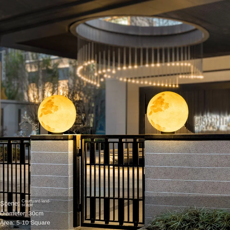 

AR111 Base Solar Integrated IP66 Die-casting Aluminum Alloy LED Street Pillar Light for Outdoor Pathway Garden Use 220V 200mm