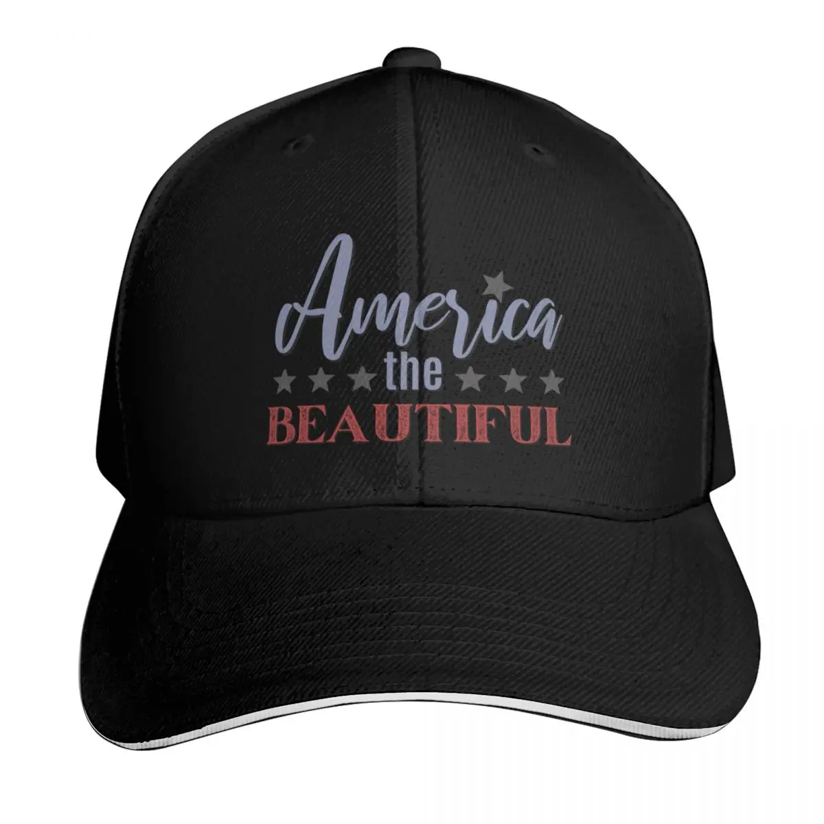 

America the Beautiful Baseball Cap cute Trucker Hat Luxury Brand Golf Men Caps Women's