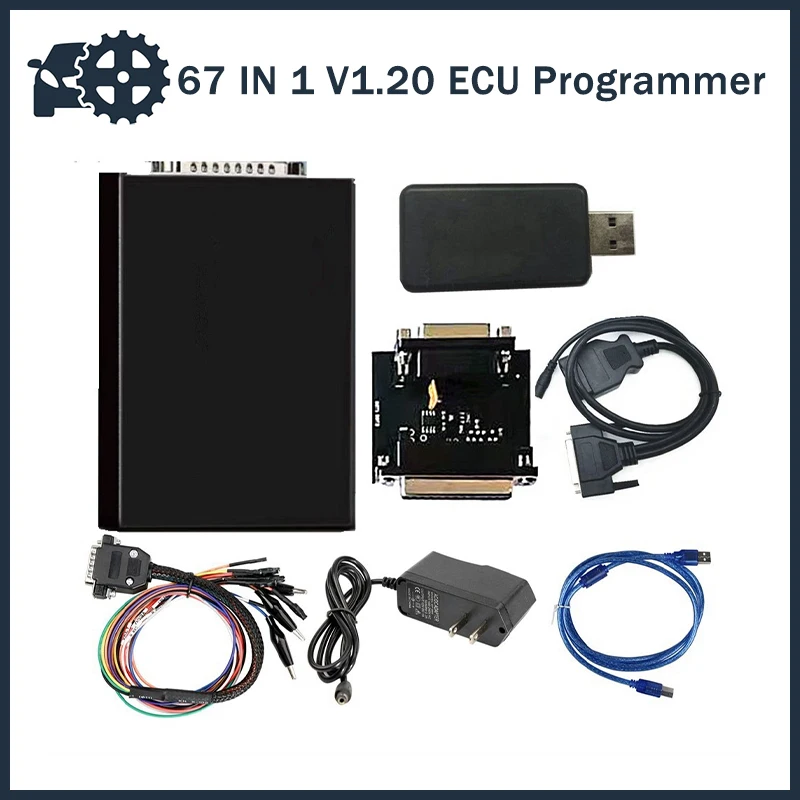 2023 Newest 67 IN 1 V1.20 ECU Programmer KT-M FLASH 67IN1 1.20 ECU Chip tuning tool Read & Write ECU Via Boot ECU