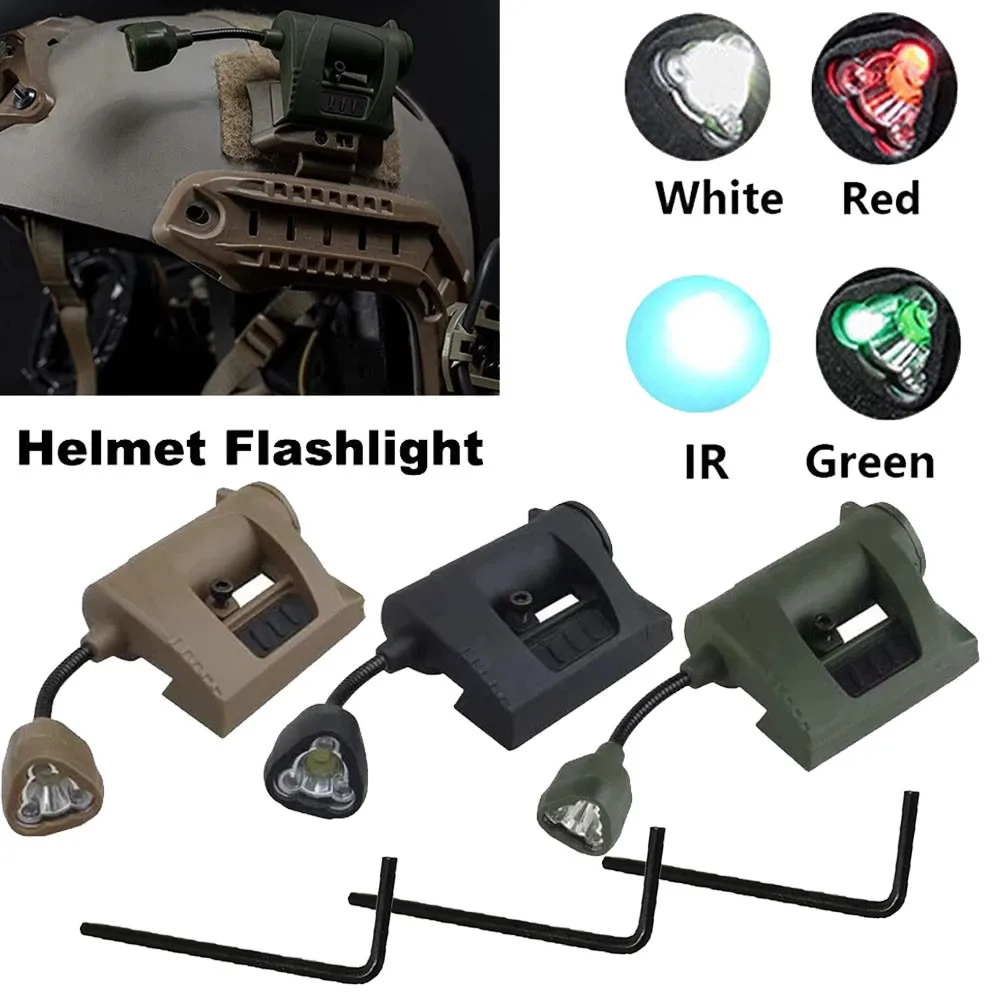 

Suitable for FAST MPLS Tactical Helmets, Flashlights, Rail Lights, Infrared Headlights and Signal Lights Accesorios Baofeng