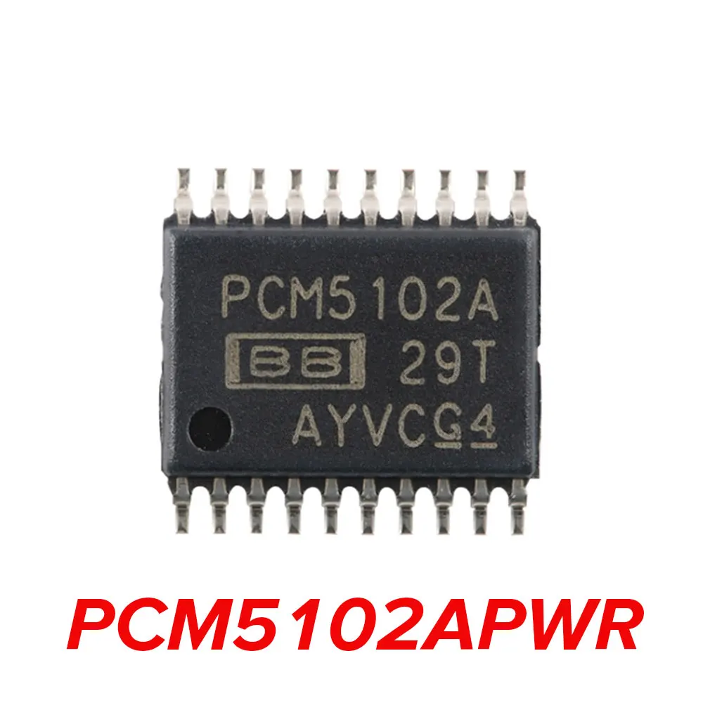 2PCS PCM5102APWR PCM5102A PCM5102 TSSOP-20 IC Chip