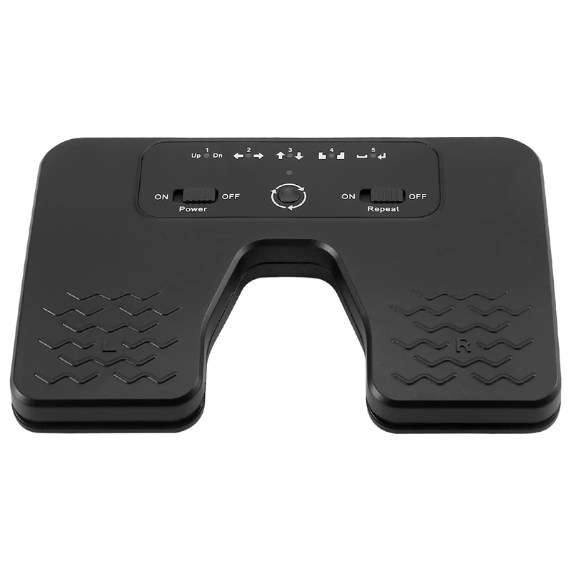 Wireless Page Turner Pedal Music Foot Pedal For Guitar Violin Piano Music Sheet Flipping Musical Instrument-Black