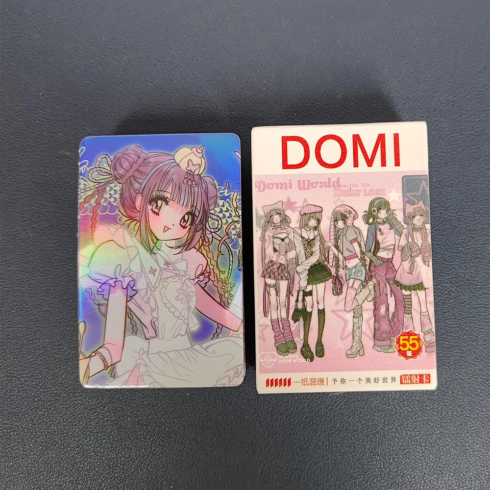 Domi Lomo Card Bai Shuo Fan Yue Characters 3 Inches Photocard Lomo Card 55 Pcs/set