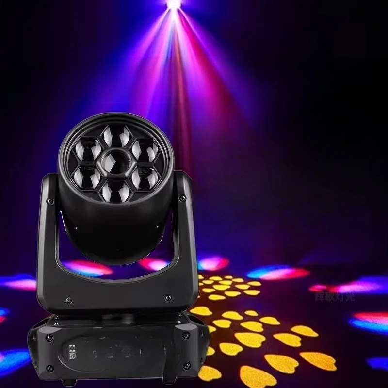 150W pattern moving head light bee eye atmosphere dyeing light private room colorful wedding bar beam of light KTV flash