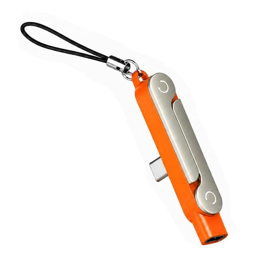 USB Typ C Flaches Ladekabel mit integriertem Ständer und unsichtbarer Halterung, faltbarer Telefonhalter, 240W Ladekabelhalterung