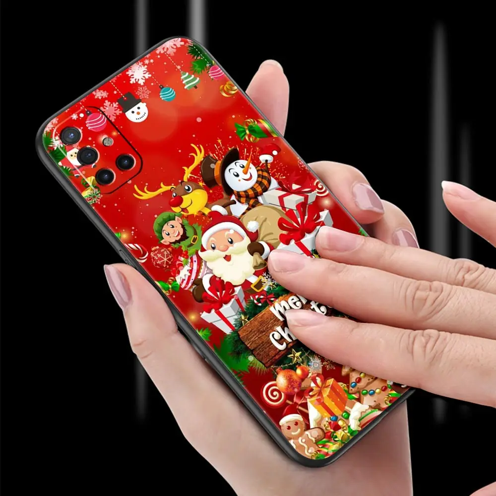 Merry Christmas Case For OnePlus 10 9 8 7 7T Pro 9R 9RT 8T One Plus Nord 2 CE N200 N100 N10 5G Phone Cover Silicone Coque Funda