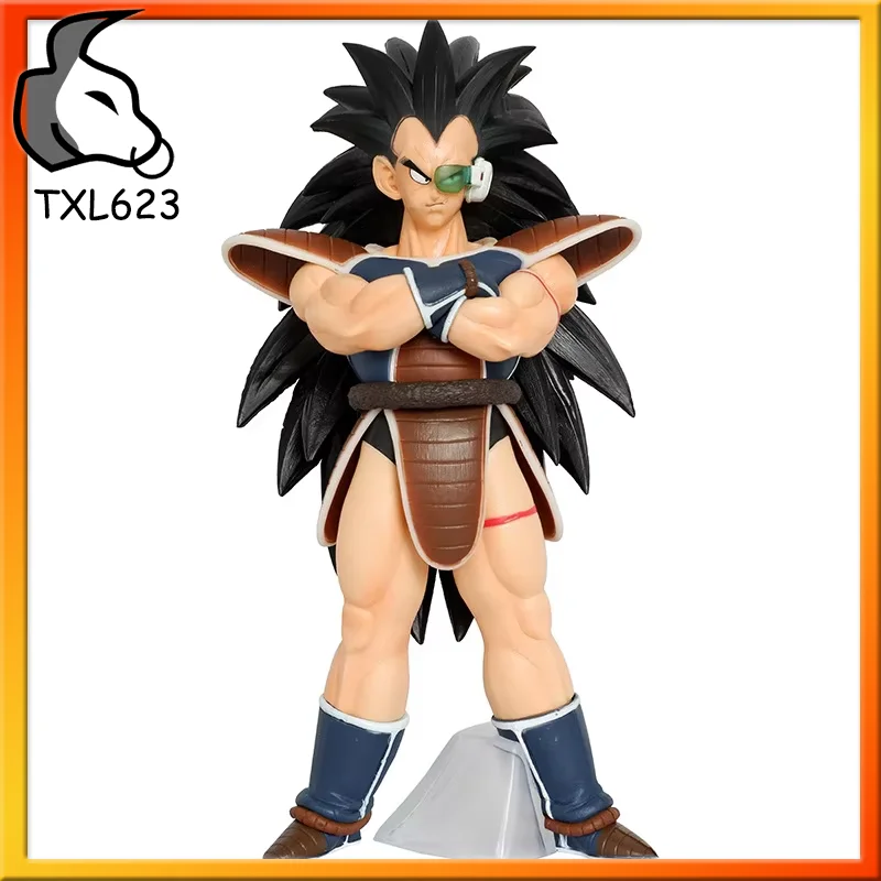 

Фигурка Dragon Ball Z Raditz 26 см-аниме Super Saiyan, фигурка из ПВХ, модель, орнамент, подарок для детей, коллекционные игрушки