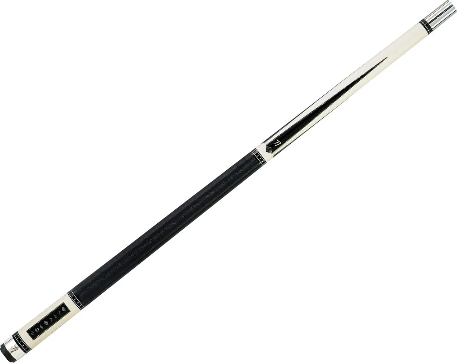 Smoke Pearlite & Black Drop Diamonds Pool/Billiard Cue Stick