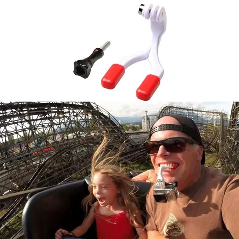 Gopro Hero 13/12, DJI OSMO Action 4/5PR Insta360 X4/X3 바이트 마운트용 ABJF-서핑 마우스 마운트 세트