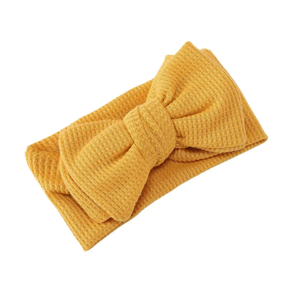 Baby Headband Baby Hair Accessories Headwear Baby Bow for Child Bowknot Turban for Kids Elastic Headwrap