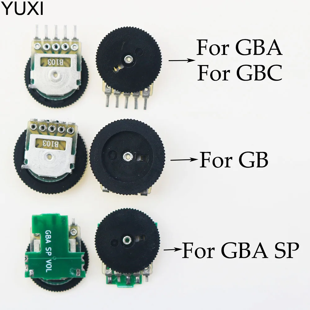 

YUXI 1PC For GB GBC GBA SP Motherboard Potentiometer For Gameboy Volume Switch Board Replacement