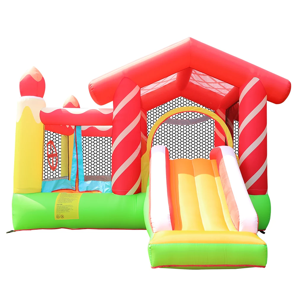 

Hot Sale Mini Household Quality Soft Bounce House With Slide Inflatable Jumping Castle Family Party Boumncing Castle House