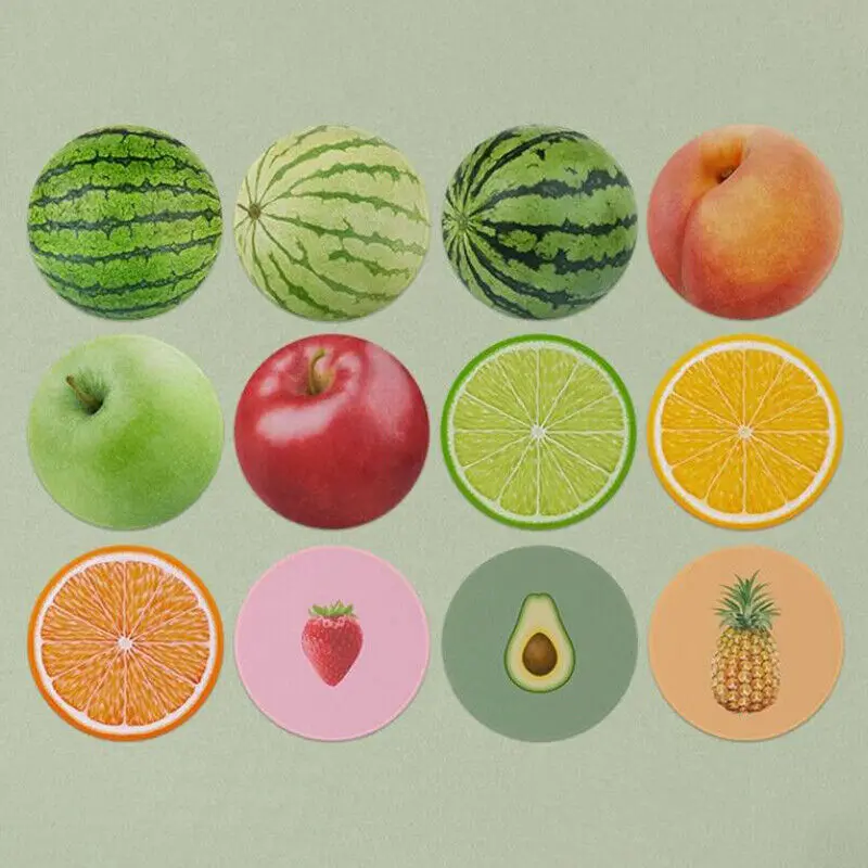 Wassermelone frucht Mouse pad Spiel Büro Tastatur Dekor runden Tisch Pad wasserdicht Anti-Rutsch-Laptop Mäuse Pad Matte neu